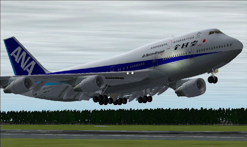 Project Opensky Boeing 747 400 V3 - Ana Air Nippon Arways By Hugo Espinosa Posky Informati