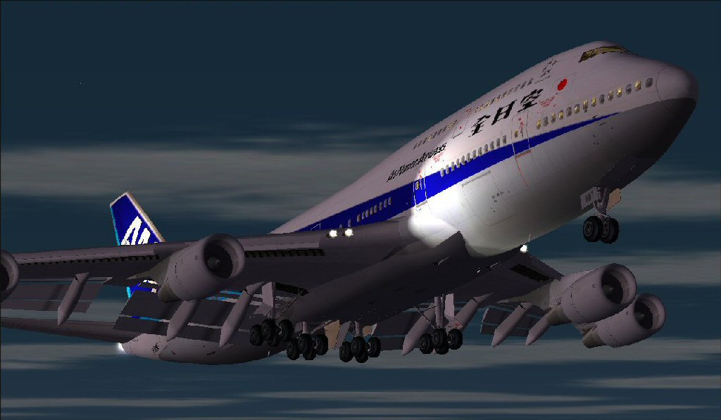 Project Opensky Boeing 747 400 V3 - Ana Air Nippon Arways By Hugo Espinosa Posky Informati