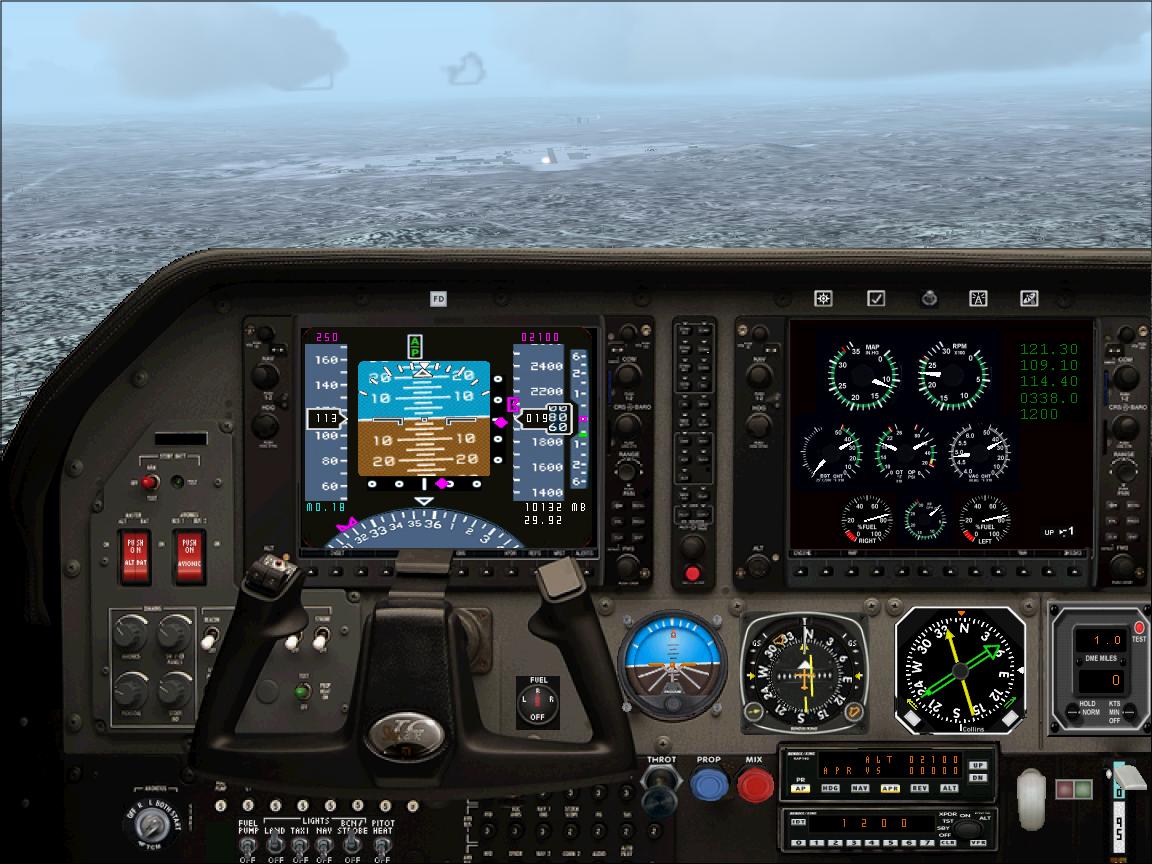 A Next Generation Panel For Single Engine Props In Microsoft Flight Simulator 2004
