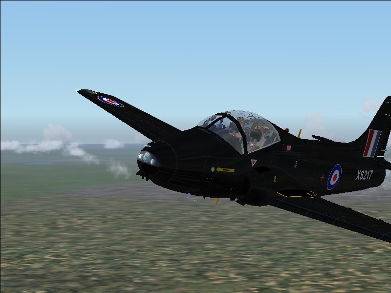 Fs2002/Fs2004 Xs217 Repaint For Fsds2 Hunting/Bac Jet Provost V1