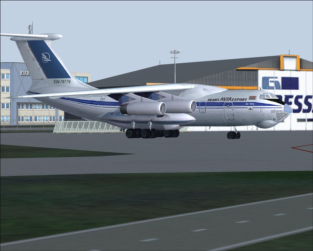 Trans Avia Export Textures For The Excellent Il76 (Light Version) Visual Model By Varnavsk