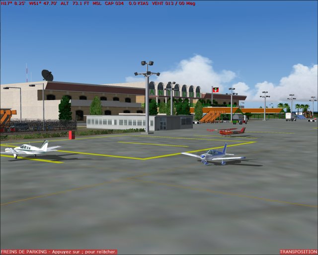 Vc-Bird Airport Of Antigua Island In Caribbean For Fs2004 By: Christian Delblond