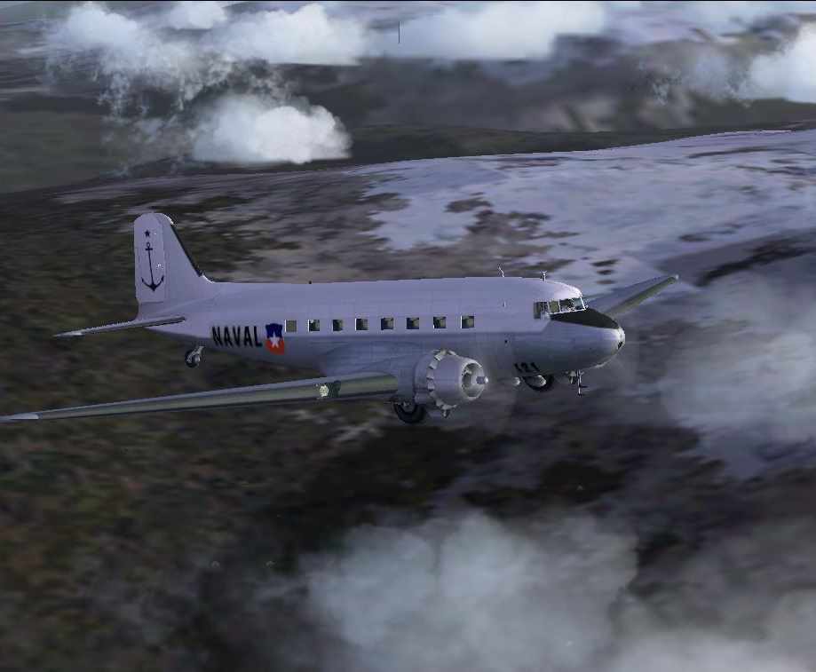 Default Fs2004 Douglas Dc3 Chilean Paints For Dc-3/C-47