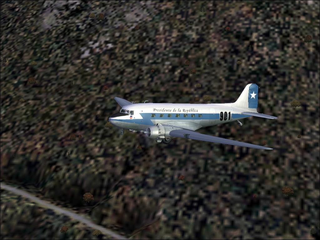 Default Fs2004 Douglas Dc3 Chilean Paints For Dc-3/C-47