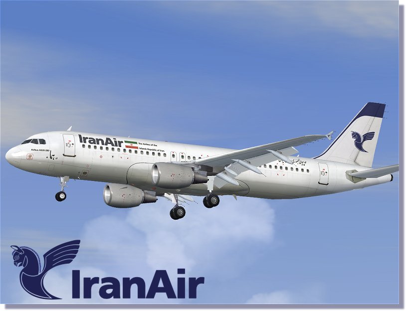 Iran Air Paint On Ifdgs Magnificent A320