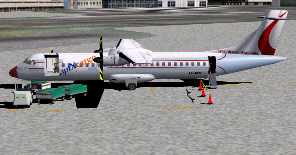 Fs2002/Fs2004 Lynx Airways Worldwide Atr 72-200 Lynxexpress And Atr 72-500 Lynxcargo