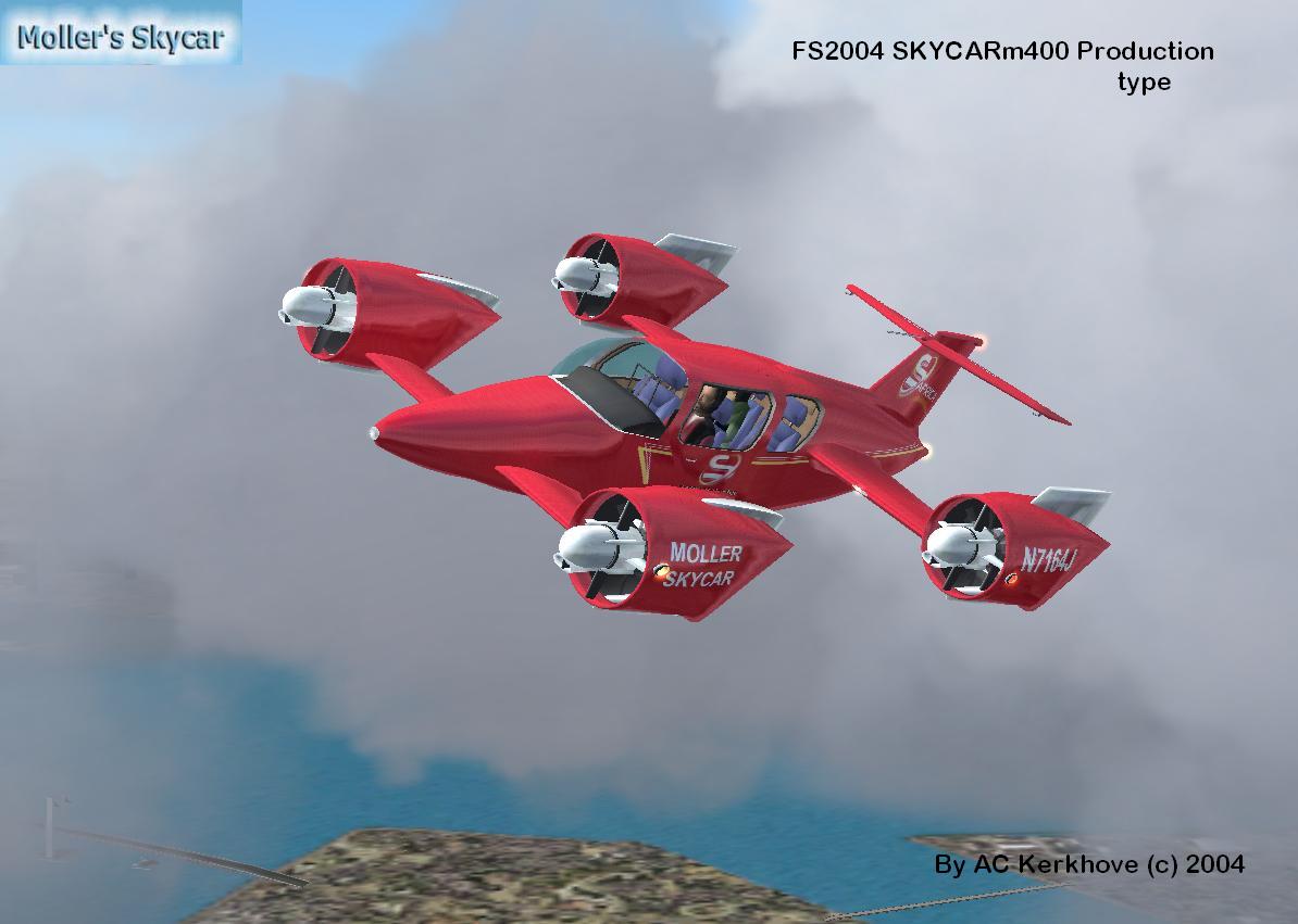 Fs2004 Skycar M400 Production Type — 1