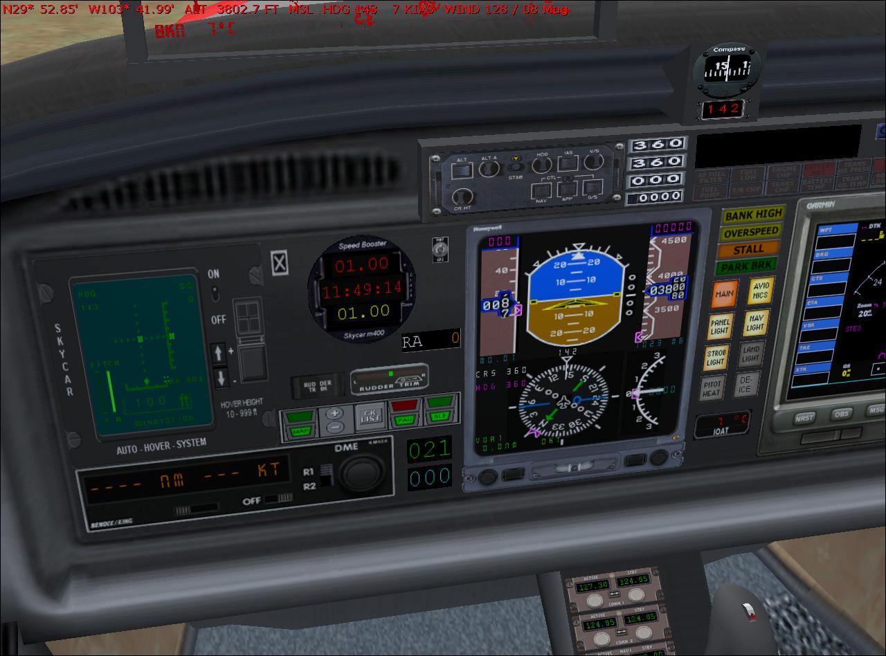 Fs2004 Skycar M400 Production Type