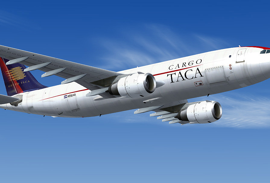 Fs2004 Taca Cargo Airbus A300B4-203F — 1