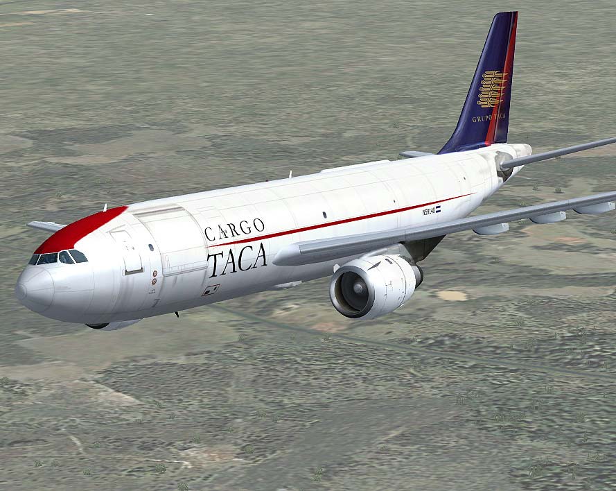 Fs2004 Taca Cargo Airbus A300B4-203F