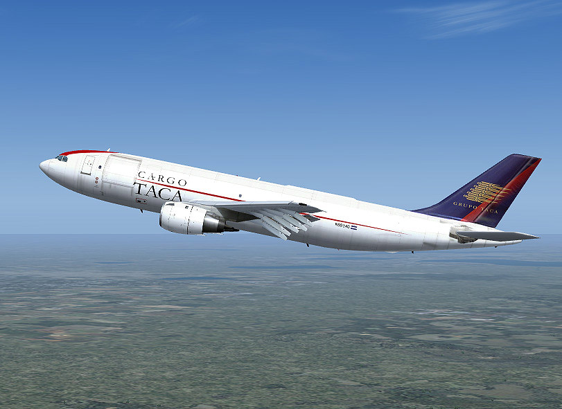 Fs2004 Taca Cargo Airbus A300B4-203F