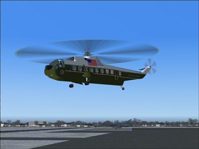 Fs2002/Fs2004 Sikorsky S-61N Brunei Shell One Of Brunei Shells Sikorsky S-61N Helicopter U