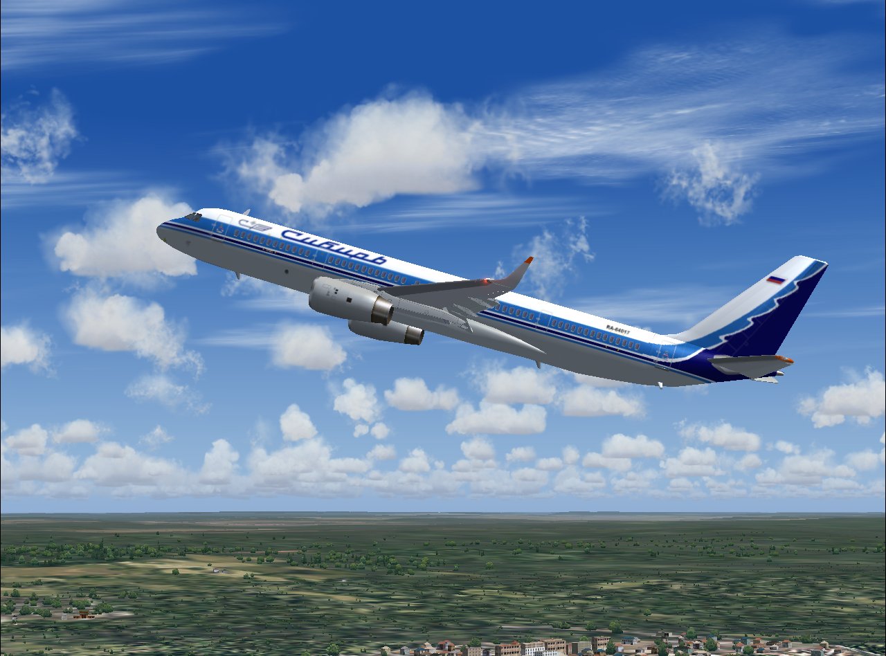 Tupolev Tu-204-120 With Rolls-Royce Rb211 Engines, In Sibir Airlines Livery; Painted In 32