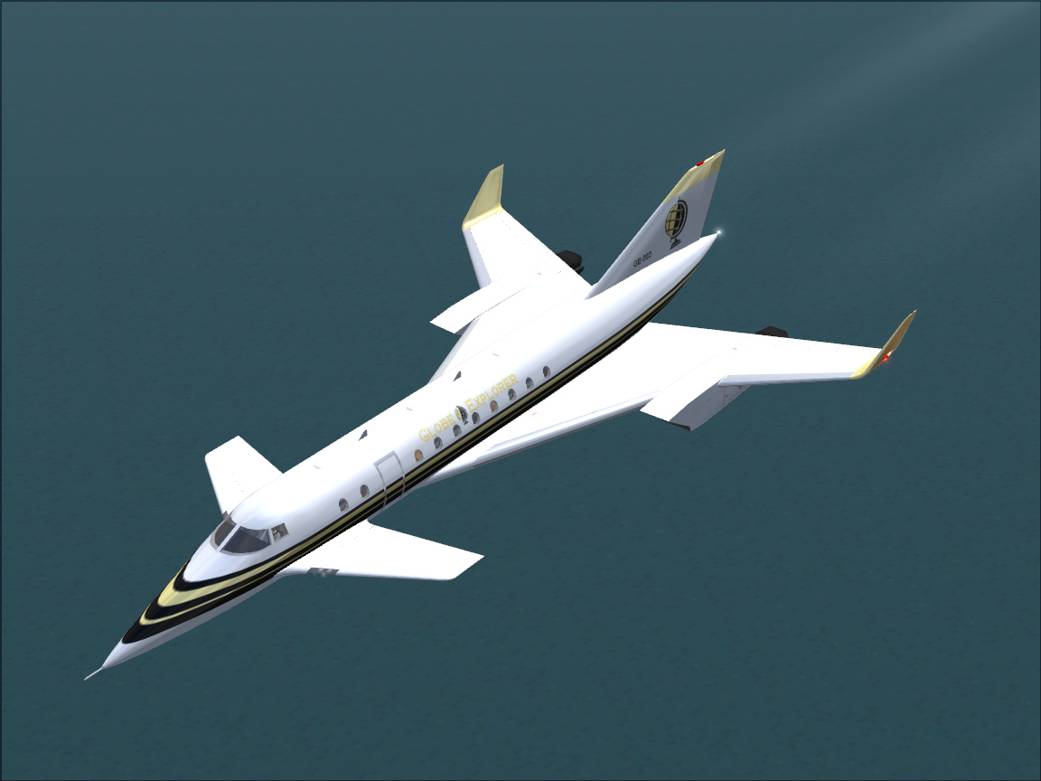 Fs2004 Stratojet Excalibur The Excalibur From Stratojet Is A Fictive Supersonic Businessje