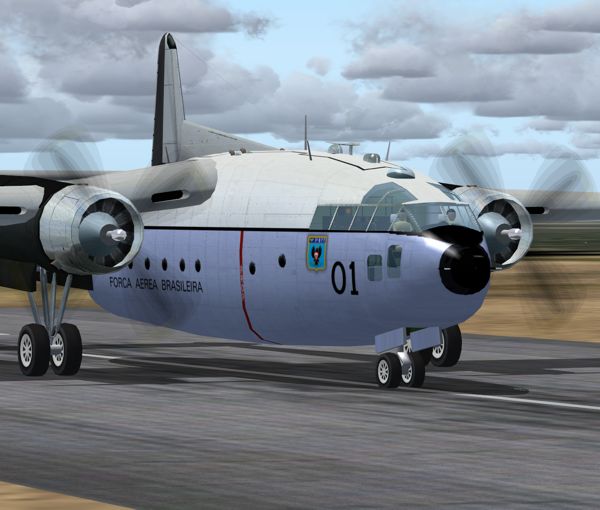 Brazillian Airforce C119 Texture (And Usaf Texture Fix) This Zip File Contains Repainted T