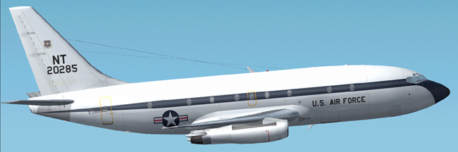T-43A Boeing 737-200 This Is Repainted Textures Of Erick Cantus New Boeing 737-200 In The