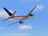Boeing 757-2B7 Of Us Air, Registration #N625Vj; Repainted With 32-Bit Chrome Textures For