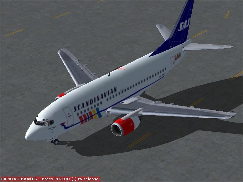Boeing-737-59D Project Multi Sas Registration Se-Dnd All New Features Are Included In This