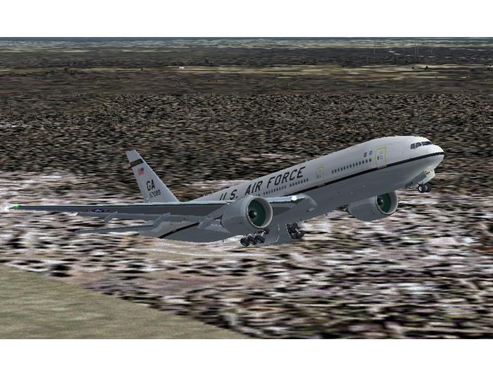 Fs2002/Fs2004 Boeing 777-200 (Ge-90) Usaf