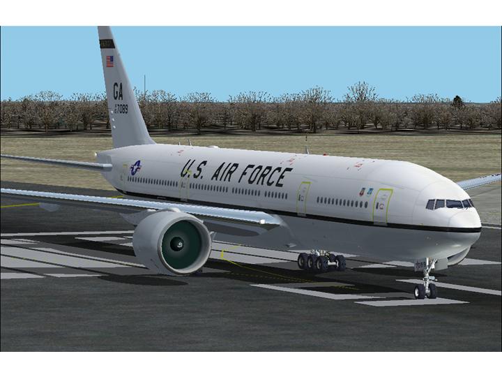 Fs2002/Fs2004 Boeing 777-200 (Ge-90) Usaf
