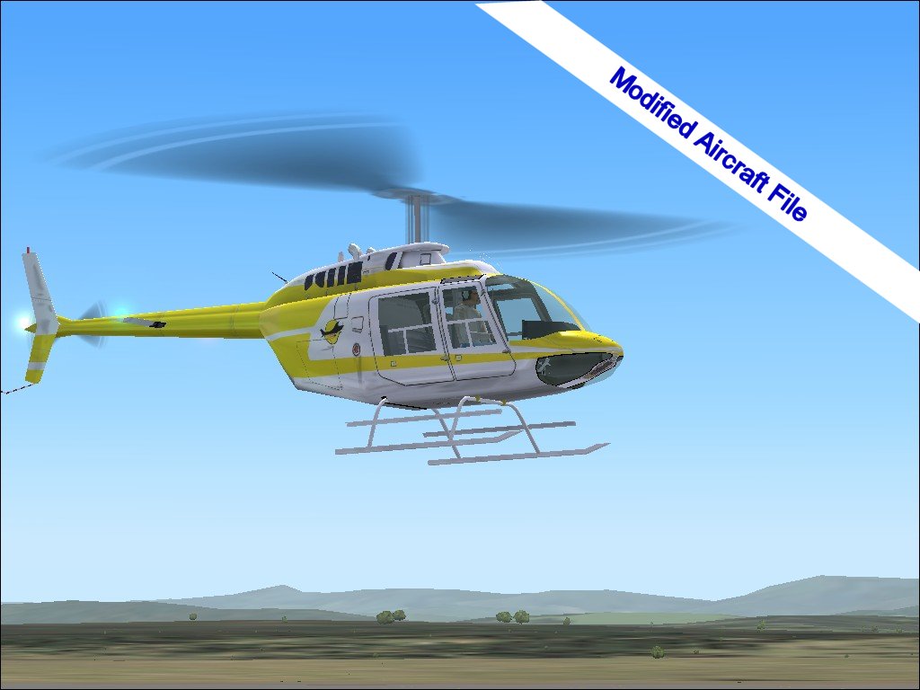 Custom 206 Helicopter Bundle For Fs2004: By Steve Hanley, October 2003