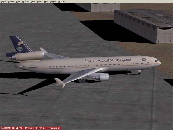 Saudia, Fs2002 Repaint For The Fspainters Md11Pw