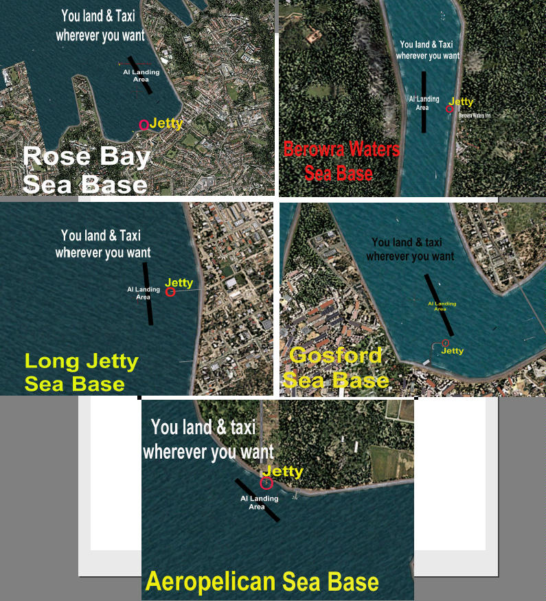 Fs2004 Scenery Sydney Sea Bases ,Nsw, Australia