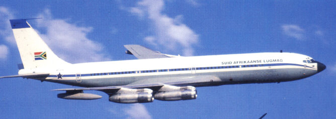 South African Air Force 60 Sqn Boeing 707-320C Repaint Of Superb Lou Volland Design