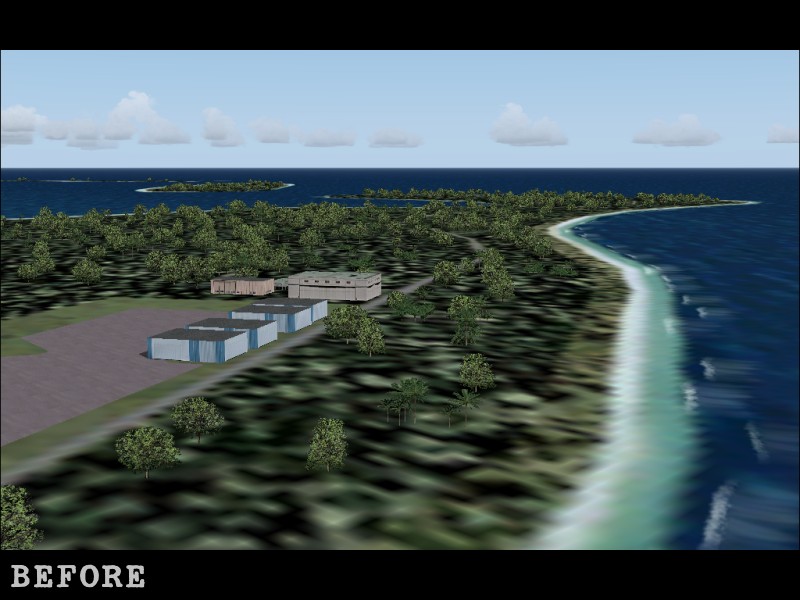 Dbwsim Design Sceneries By Derek And Brendan Webb Wake Island 2004 This Dbwsim Scenery For
