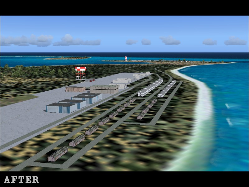 Dbwsim Design Sceneries By Derek And Brendan Webb Wake Island 2004 This Dbwsim Scenery For
