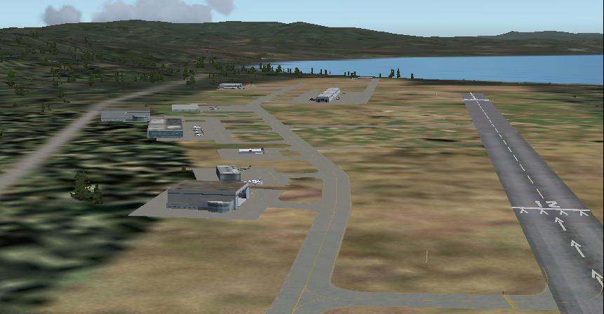 Fs2004 Scenery-Half Moon Bay Airport Was Built In 1943 By Cal Trans For The U