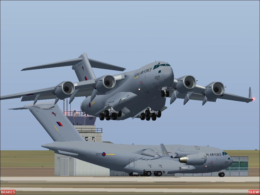Raf C-17 Globemaster Ai Flights For Fs2004