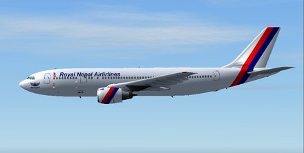 Fs2004 Exclusively -Airbus A300B4-200 Royal Nepal Airlines- Sga Team Erick Cantu (Model, T