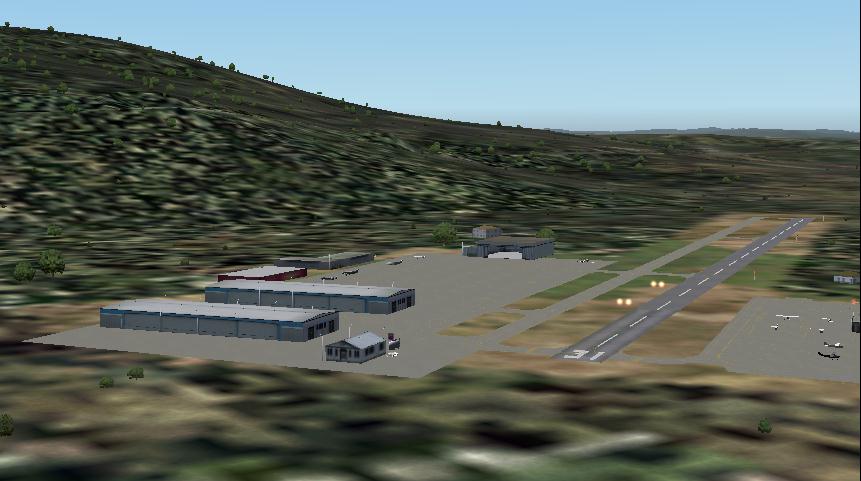 Fs2004 Scenery-Gnoss Field Airport Serves Novato And Marin County And Is Owned By Marin Co