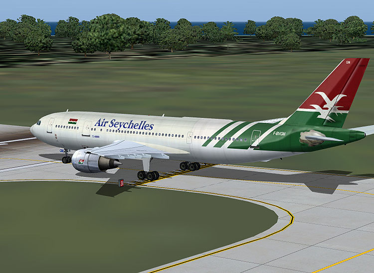 Fs2004 Air Seychelles Airbus A300B4-203