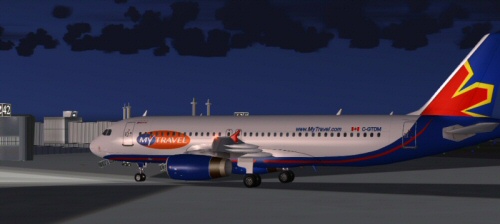 Ifdg A320-231 Skyservice/Mytravel Fs2004 Repainted By:shane Strong Original By:ifdg Brief