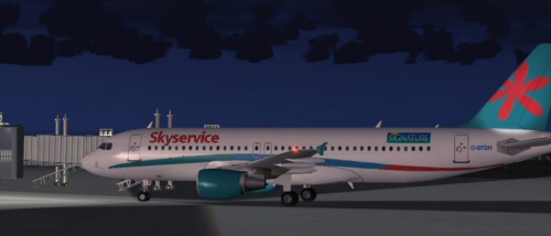 Ifdg A320-214 Skyservice/Signiture Fs2004 Repainted By:shane Strong Original By:ifdg Brief