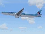 Meljet Boeing 777-300 (Fs2002, Fs2004) Korean Airlines Original Aircraft By Meljet Texture — 1