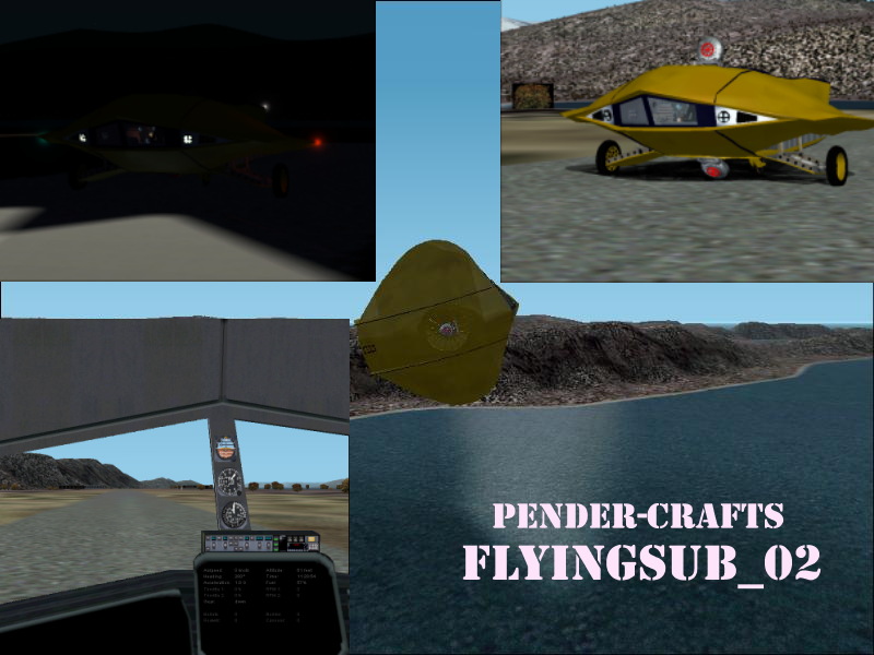 Flyingsub_03 (Version 2.5 Includes Model)(From The T.v