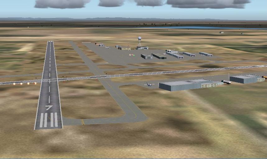 Fs2004 Scenery-Rio Vista Boasts Two Runways, The Longest Being 4200 Feet