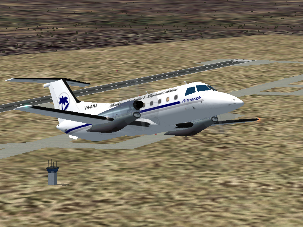 Embraer 120 Airnorth Emb120Er Brasilia Original Aircraft By Chuck Lamb Textures Repaint An