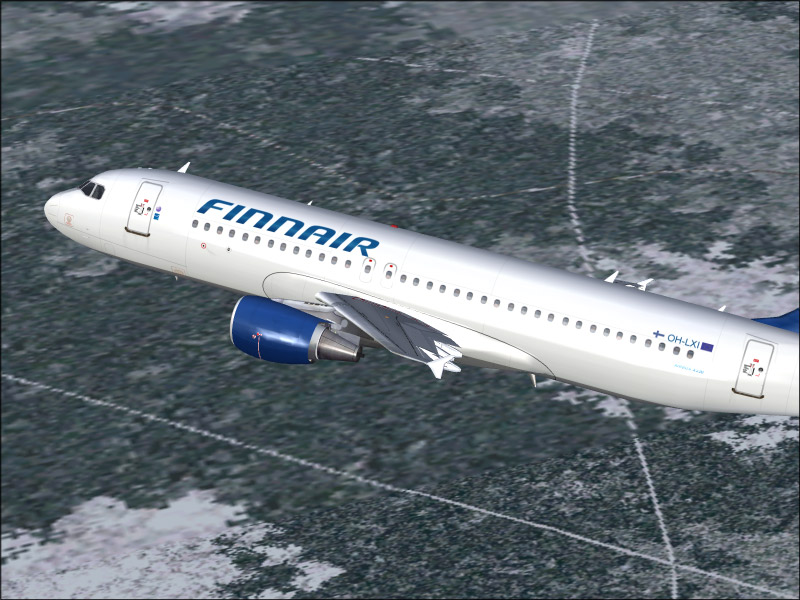 Ifdg Airbus A320 Finnair- This Aircraft Is Made By Ifdg (International Flightsim Design Gr