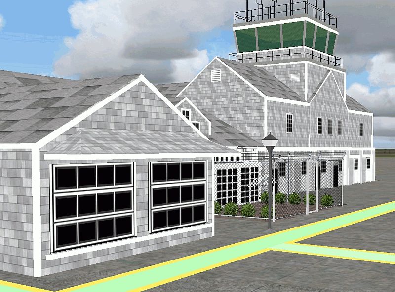 Fs2004 Scenerynantucket Memorial Airport - Where All The Rich Fly To For The Weekends — 1