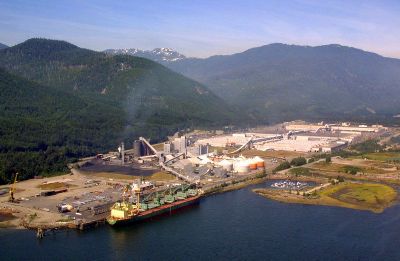 Alcan Smelter Dock, British Columbia, Canada