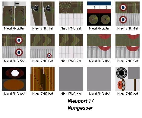 Nieuport 17 For Cfs1,Cfs2 And Fs2002, As Flown By Charles Nungesser In Escadrille N65