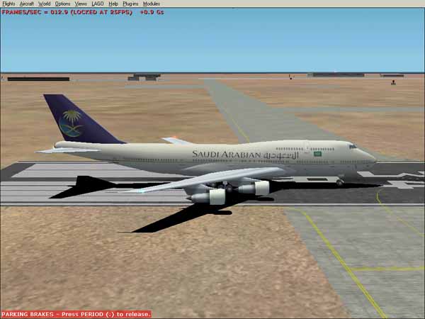 Fs2002 Fspainters Repaint Of Saudia Airlines