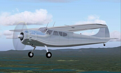 2004 Aircraft Textures Cessna 195 — 1