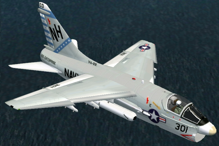 Fs2002/Fs2004 Vought A-7E Corsair Ii