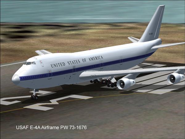 Project Opensky Usaf Airborne Command Post Airframe Pw 73-1676