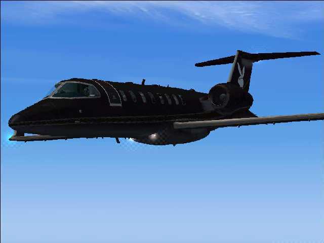 Fs2004 Playboy Learjet Textures Only